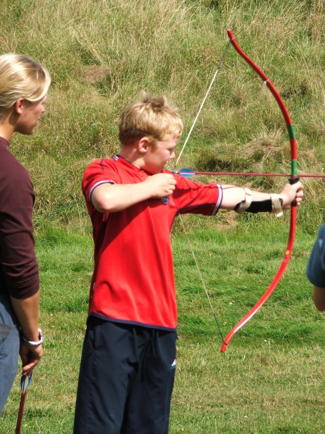 Young archer